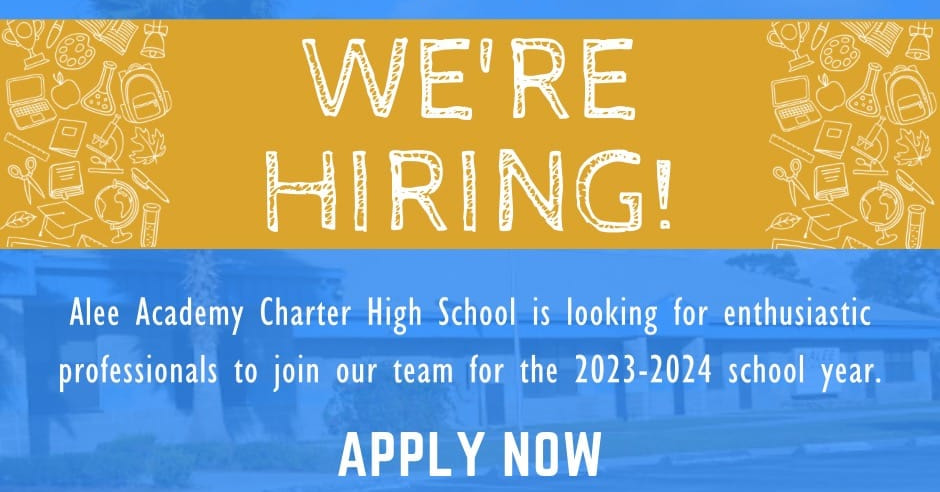 Employment Opportunities | Alee Academy Charter High School | Eustis, FL